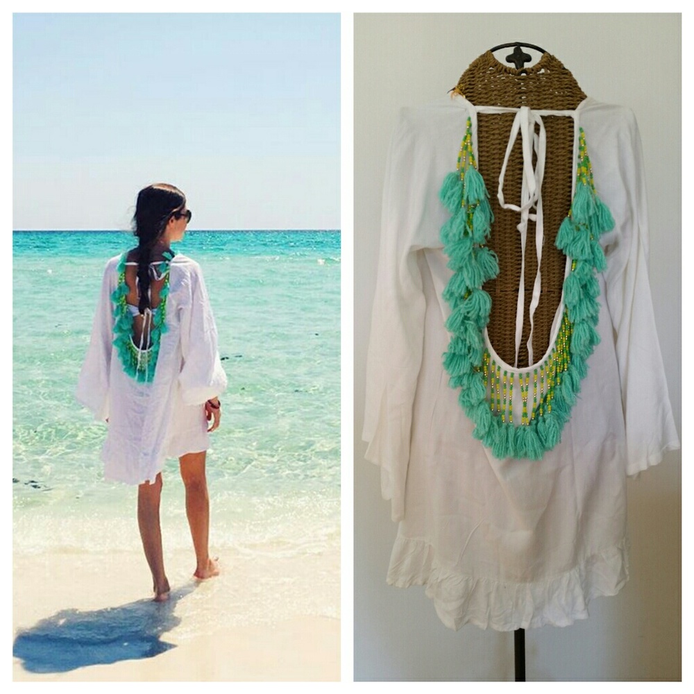 SUNDRESS INDIANA boho Coachella dress coverup - Picture 3 of 7